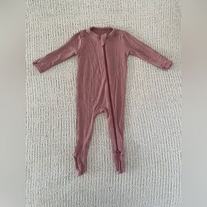 Kyte Baby Ribbed Zippered Footie on